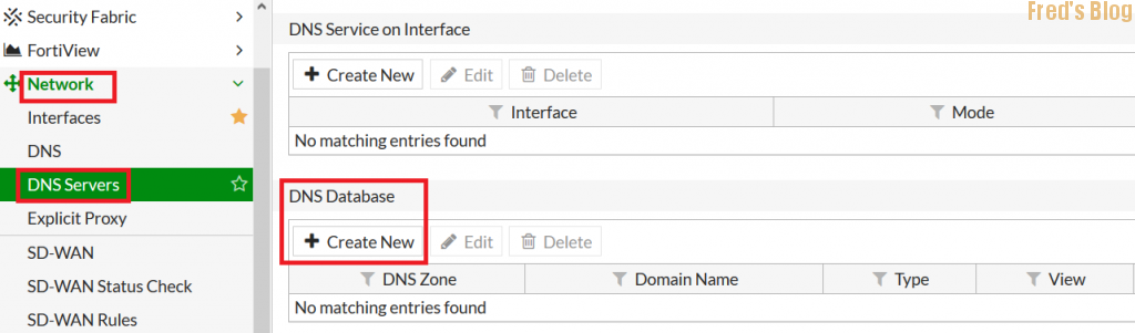 Fortigate dns server настройка